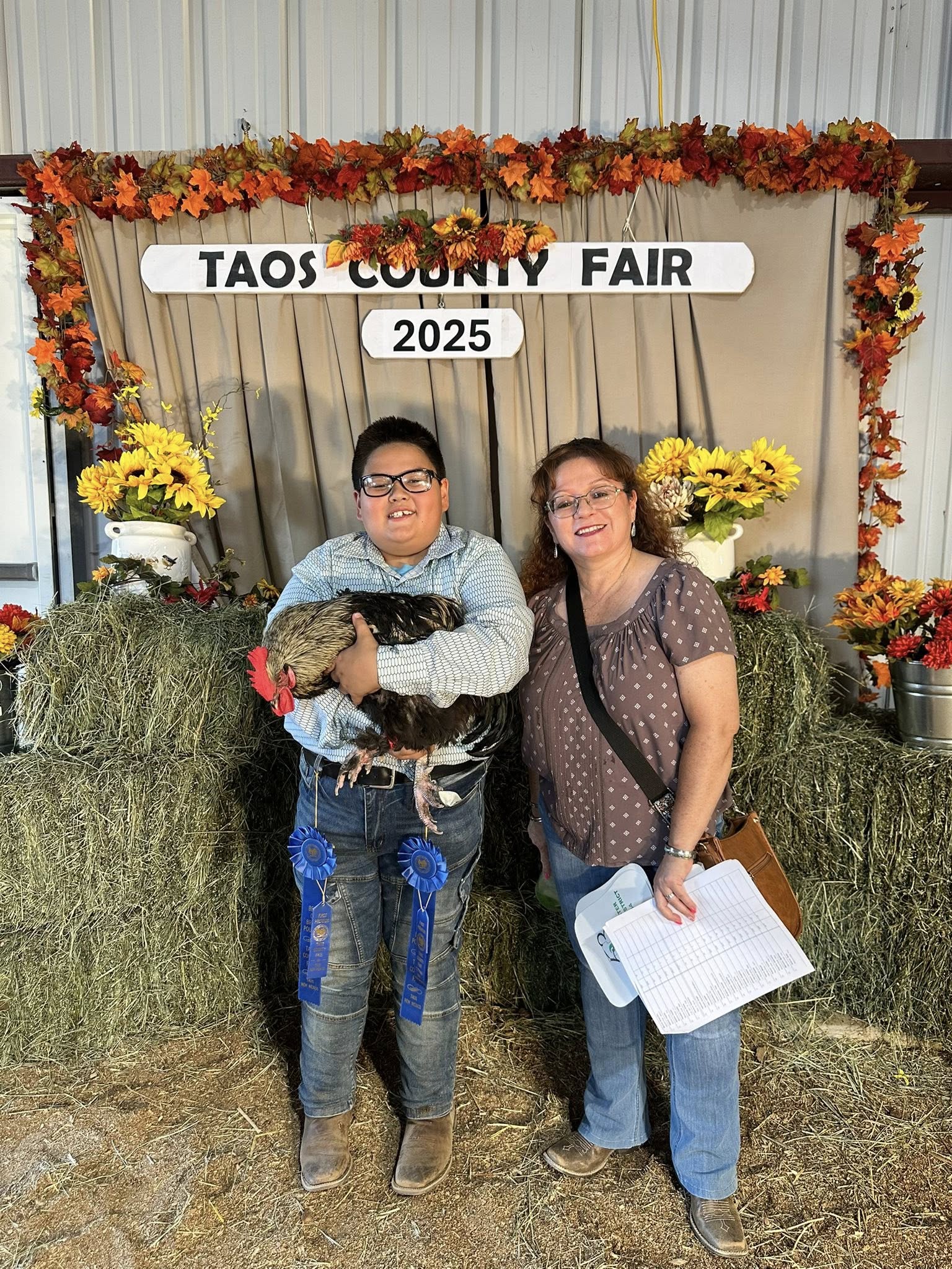 Taos-County-Fair 2025 - Auction '25 - Antonio Vigil & Gwedelyn Romero (TG Farms) '25.jpg-Juan I. Gonzales Agricultural Center-Taos, NM